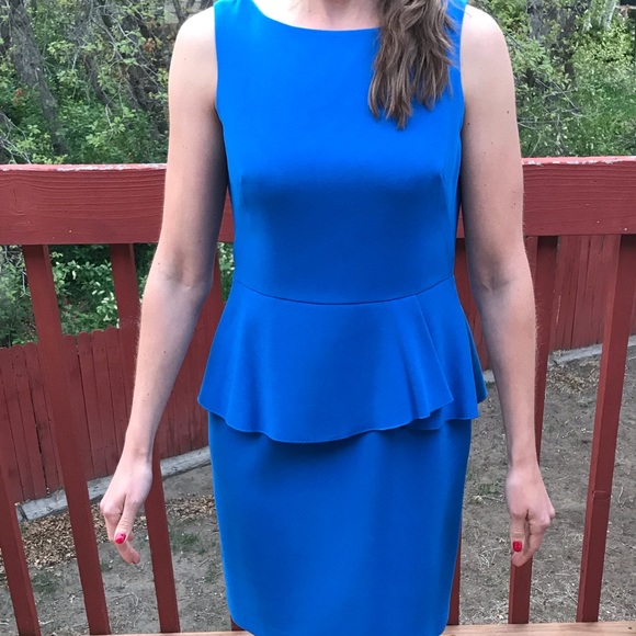 Royal Blue Dress by Ann Taylor Loft - Picture 1 of 4